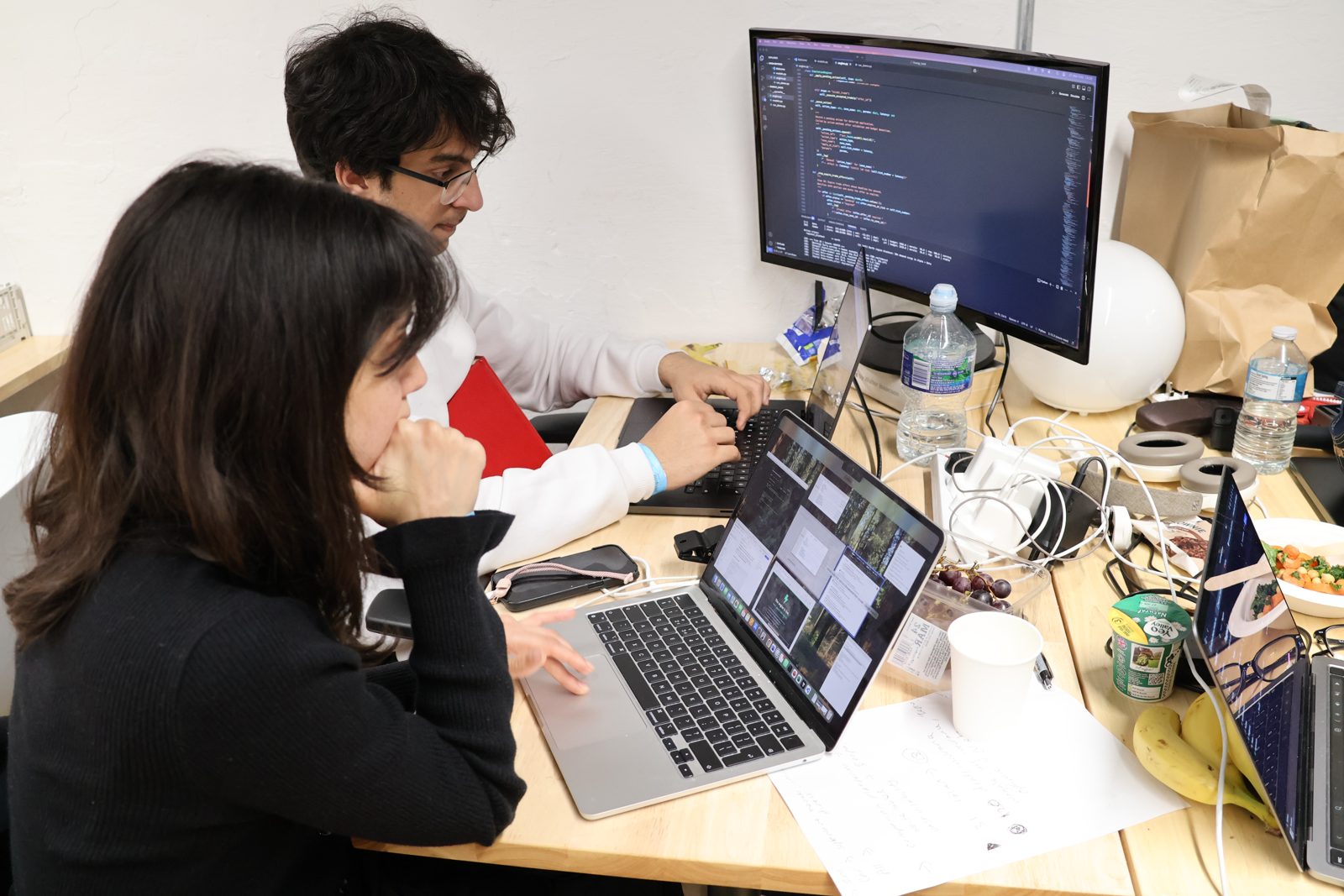 AI London 2026 — heads down on the hacking floor