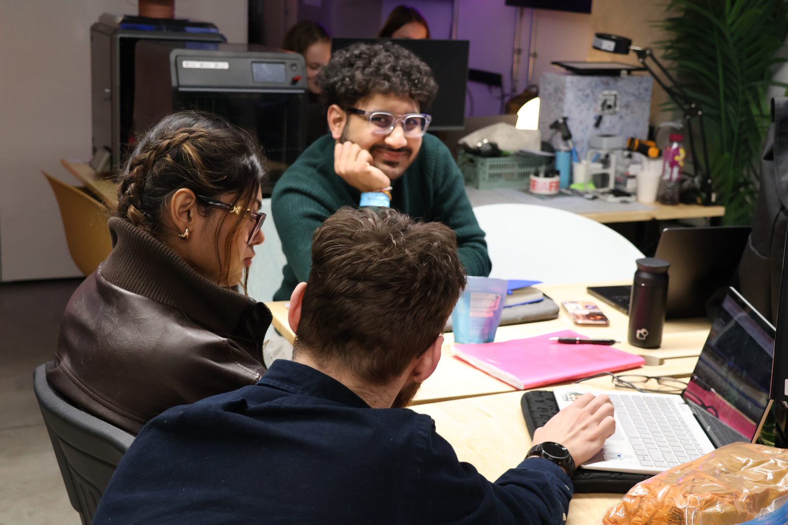AI London 2026 — teams working through the weekend