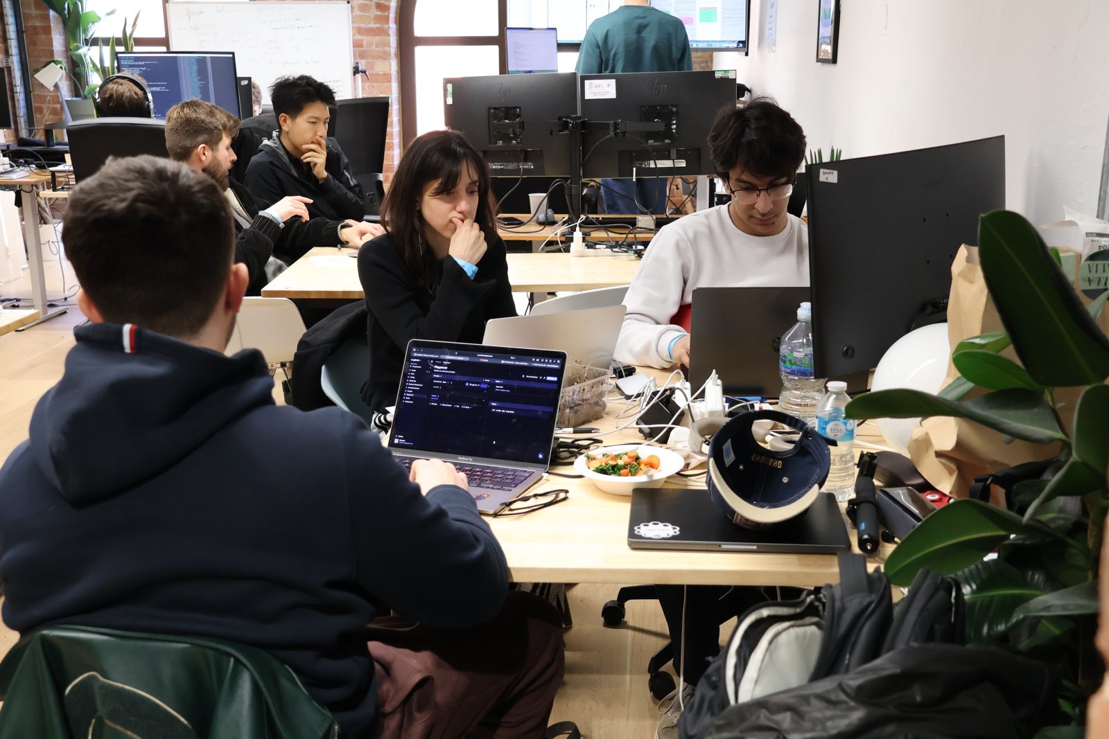 Builders hacking at AI London 2026